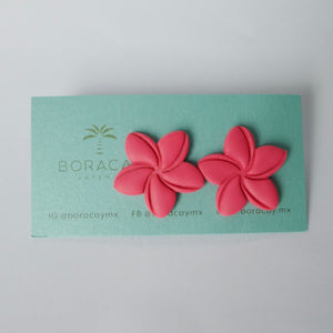 Aretes Flor Lua