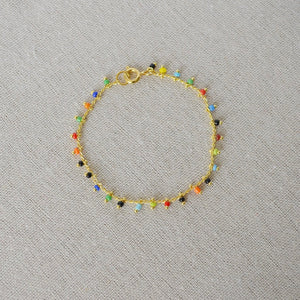 Pulsera Chaquiras multicolor